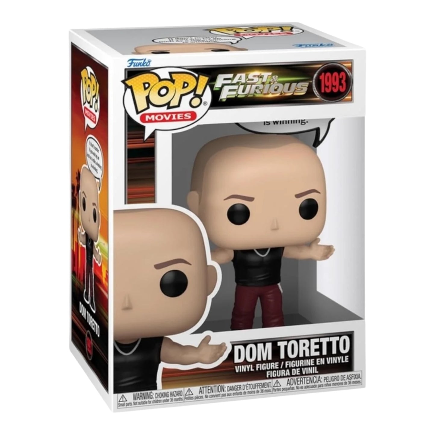 Funko Pop ! Movies 1993 Dom Toretto