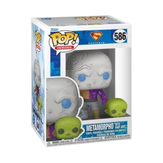 Funko Pop ! Heroes 586 Metamorpho with Baby Joey