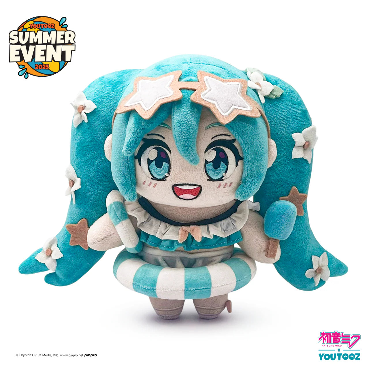YouTooz - Hatsune Miku , Summer Miku plush 9"