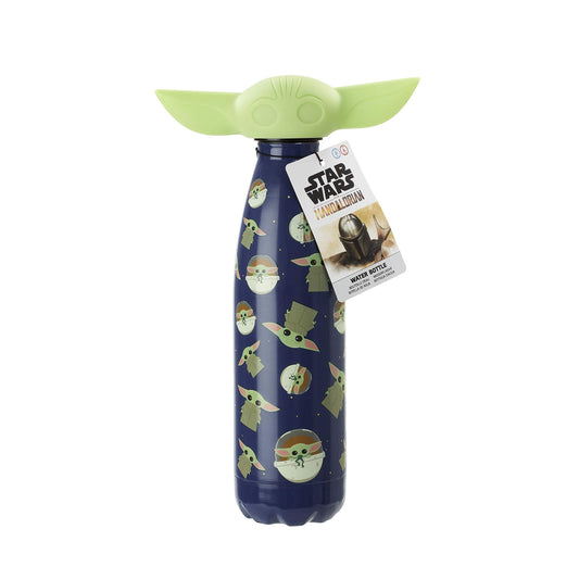 Grogu metal water bottle