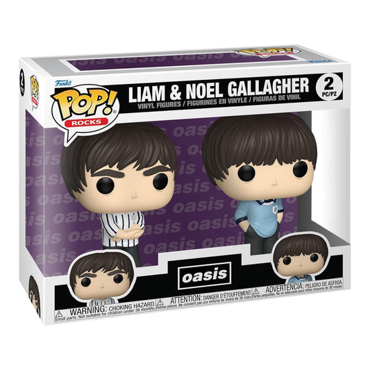 Funko Pop ! Rocks 2 pack Liam & Noel Gallagher