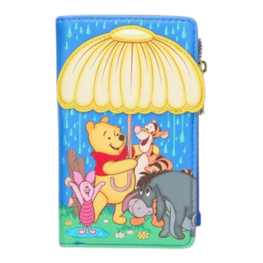 Loungefly Disney Winnie the Pooh Rainy Umbrella Scene Wallet