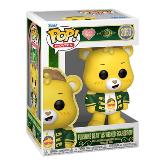 Funko Pop ! Animation 2053 Funshine Bear as Scarecrow