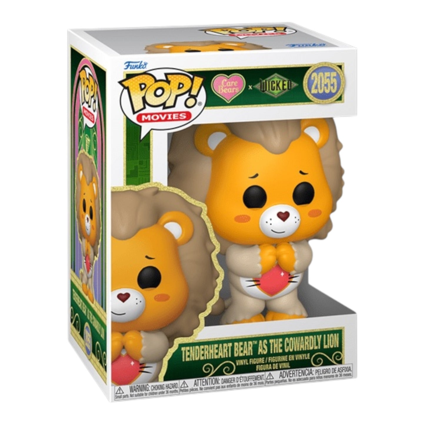 Funko Pop ! Animation 2055 Tenderheart Bear as The Lion