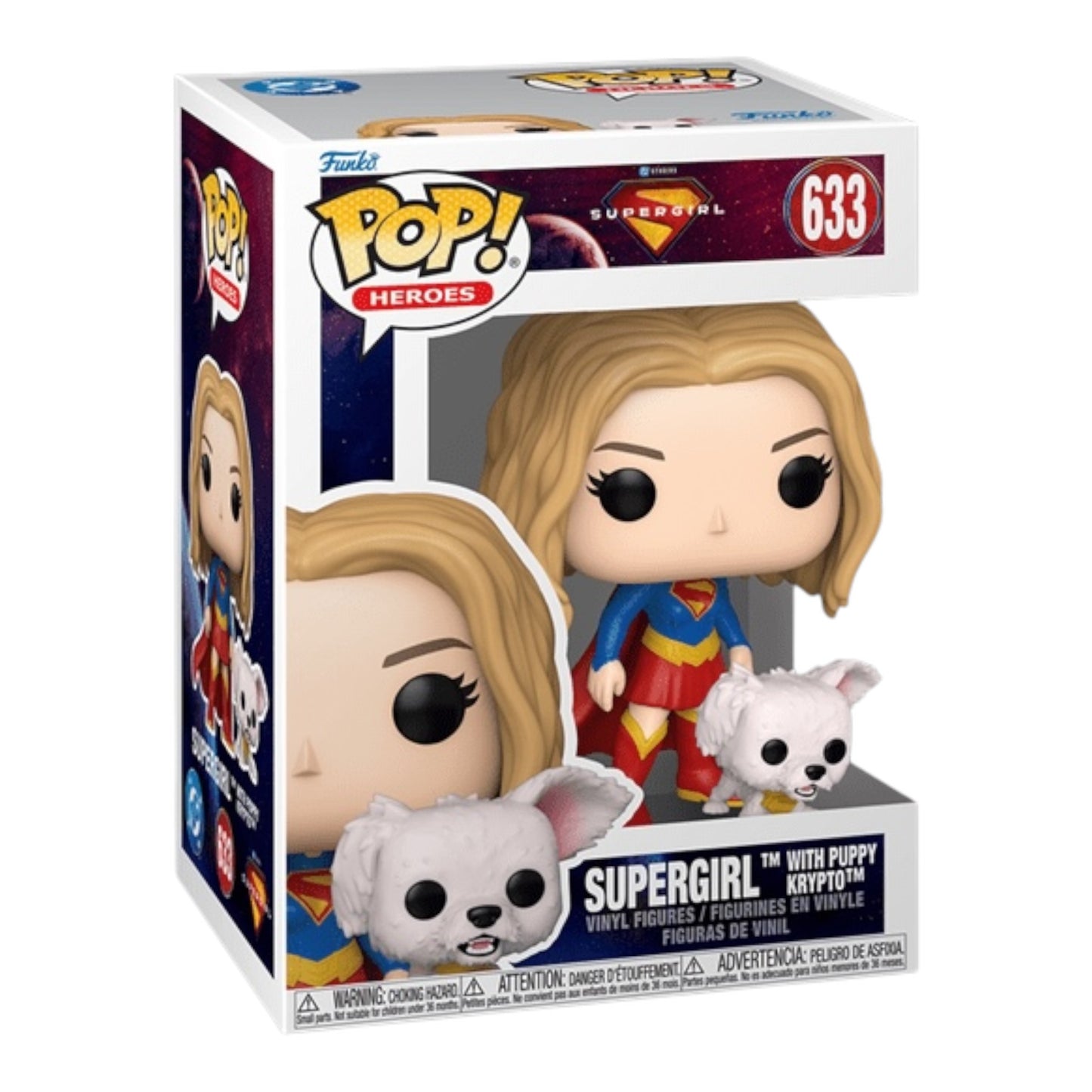 Funko Pop ! TV 633 Supergirl with puppy Krypto