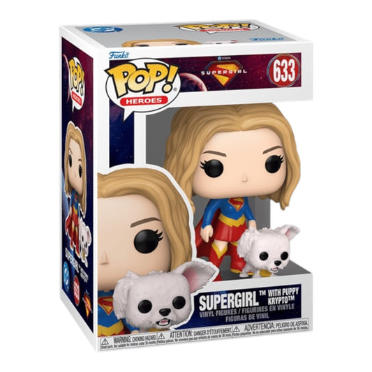 Funko Pop ! TV 633 Supergirl with puppy Krypto