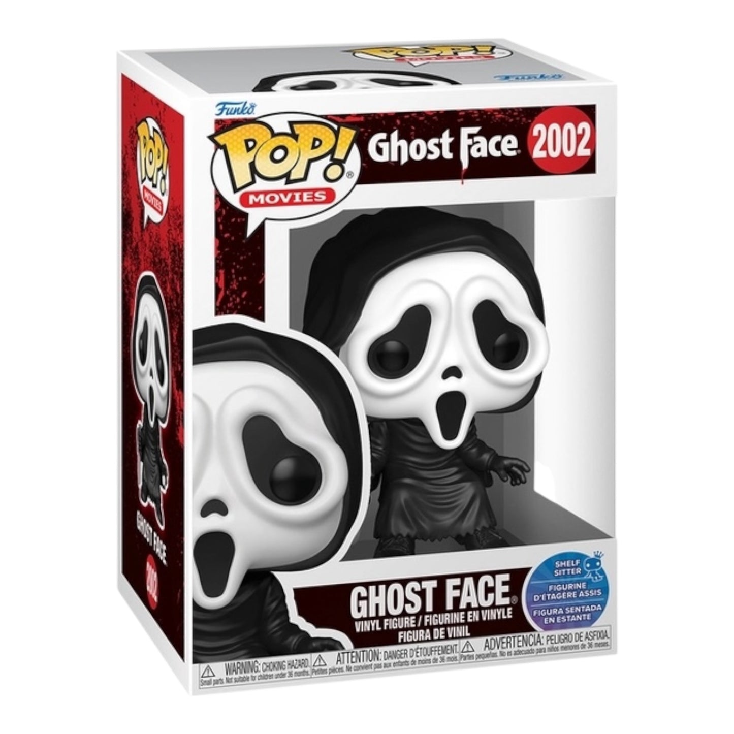 Funko Pop ! Movies 2002 Ghost Face (shelf sitter)