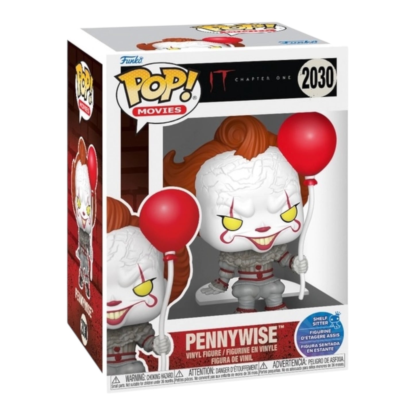 Funko Pop ! Movies 2030 Pennywise (shelf sitter)