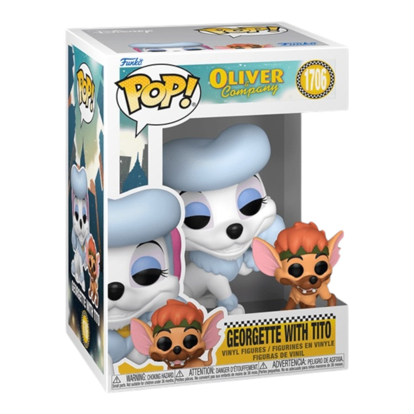 Funko Pop ! Disney 1706 Georgette with Tito