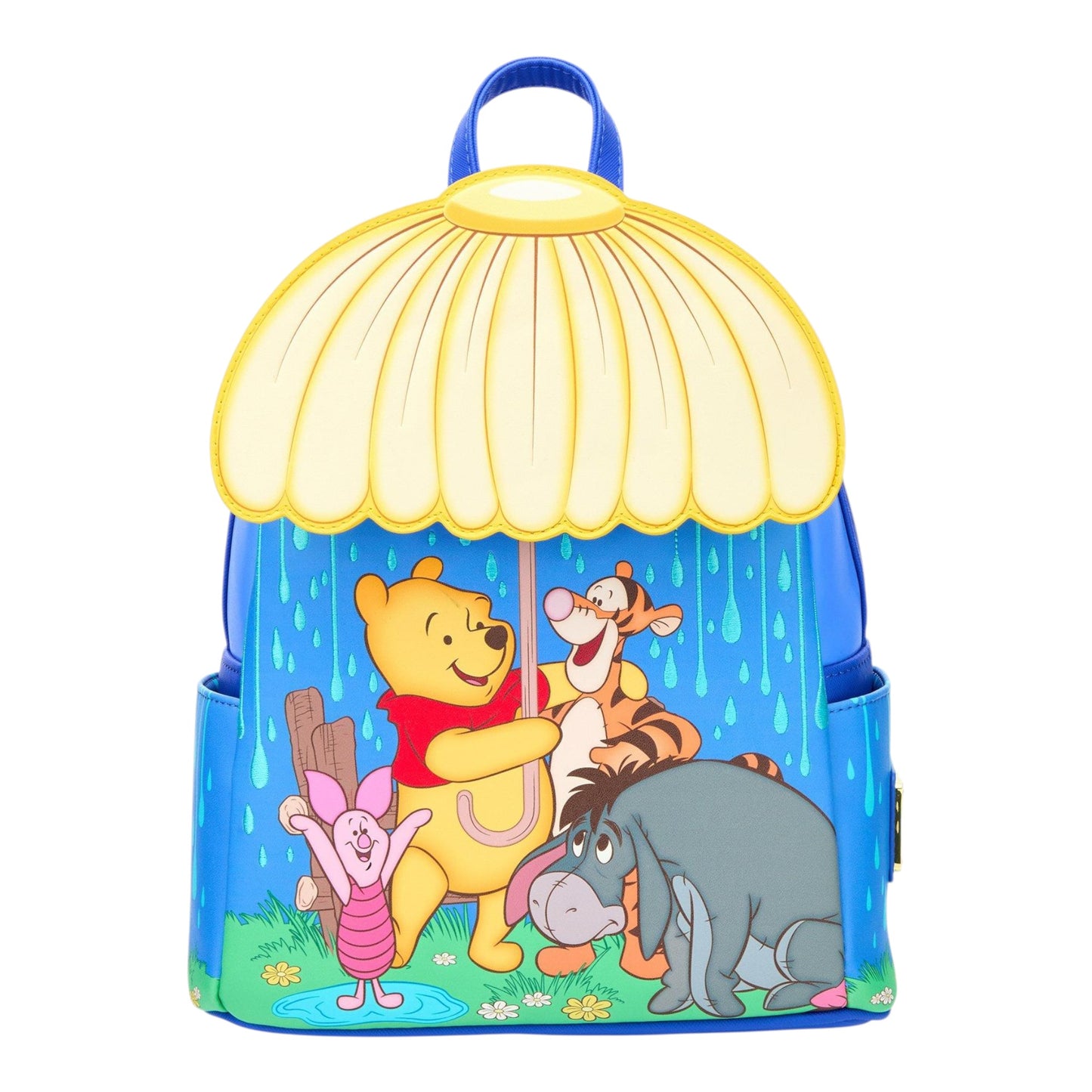 Loungefly Disney Winnie the Pooh Rainy Umbrella Scene Mini Backpack