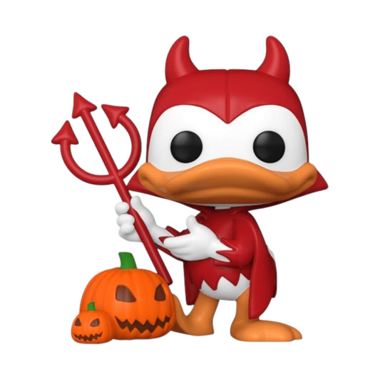 Funko Pop ! Disney 1446 Devil Donald with Pumpkin