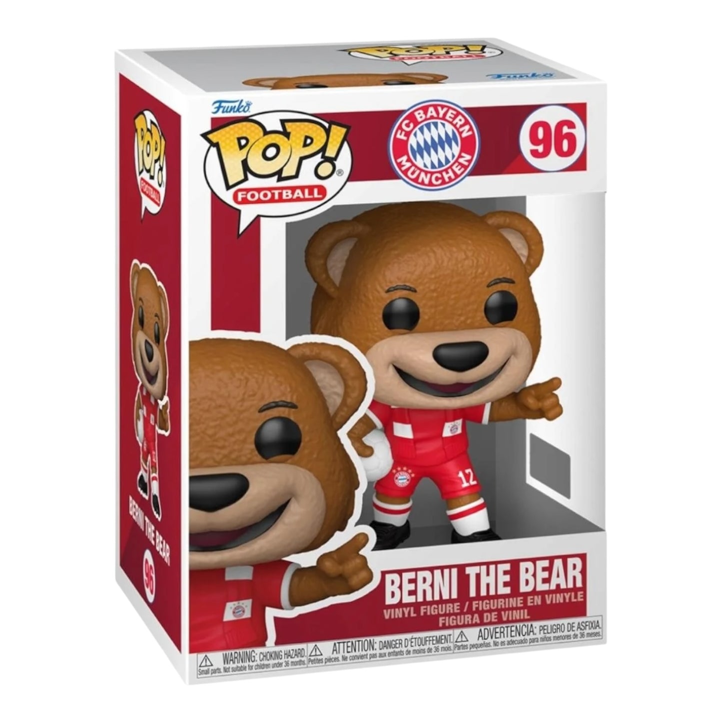 Funko Pop ! Football 96 Berni the Bear