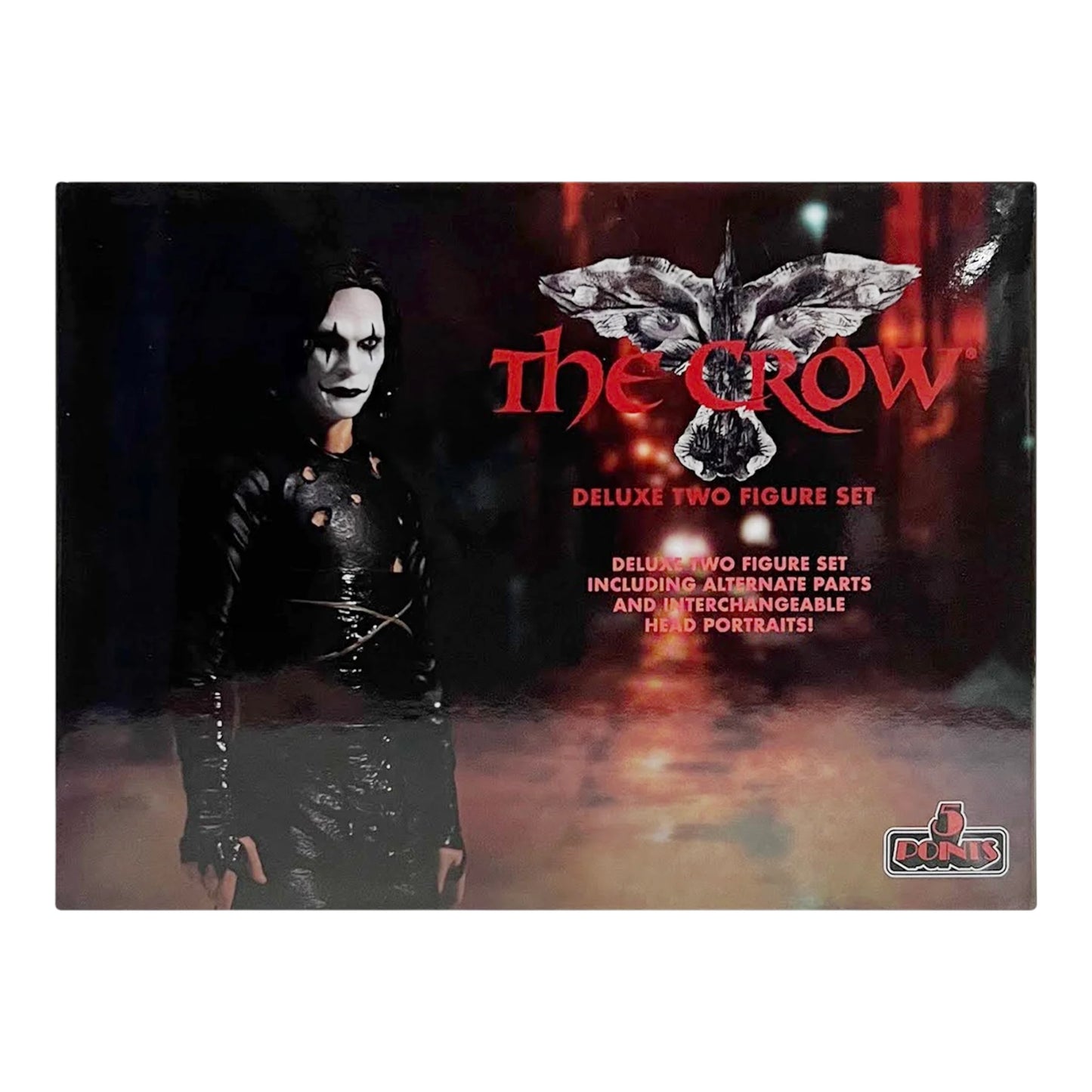 MEZCO - 5 Points : The crow deluxe two figure set