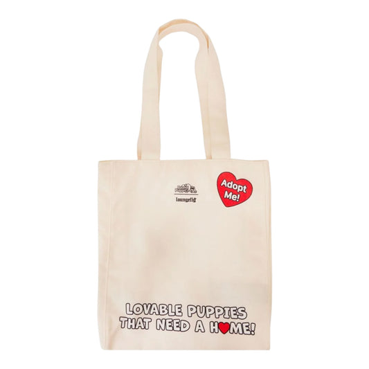 Loungefly Hasbro Pound Puppies 40th Anniversary Canvas Tote Bag