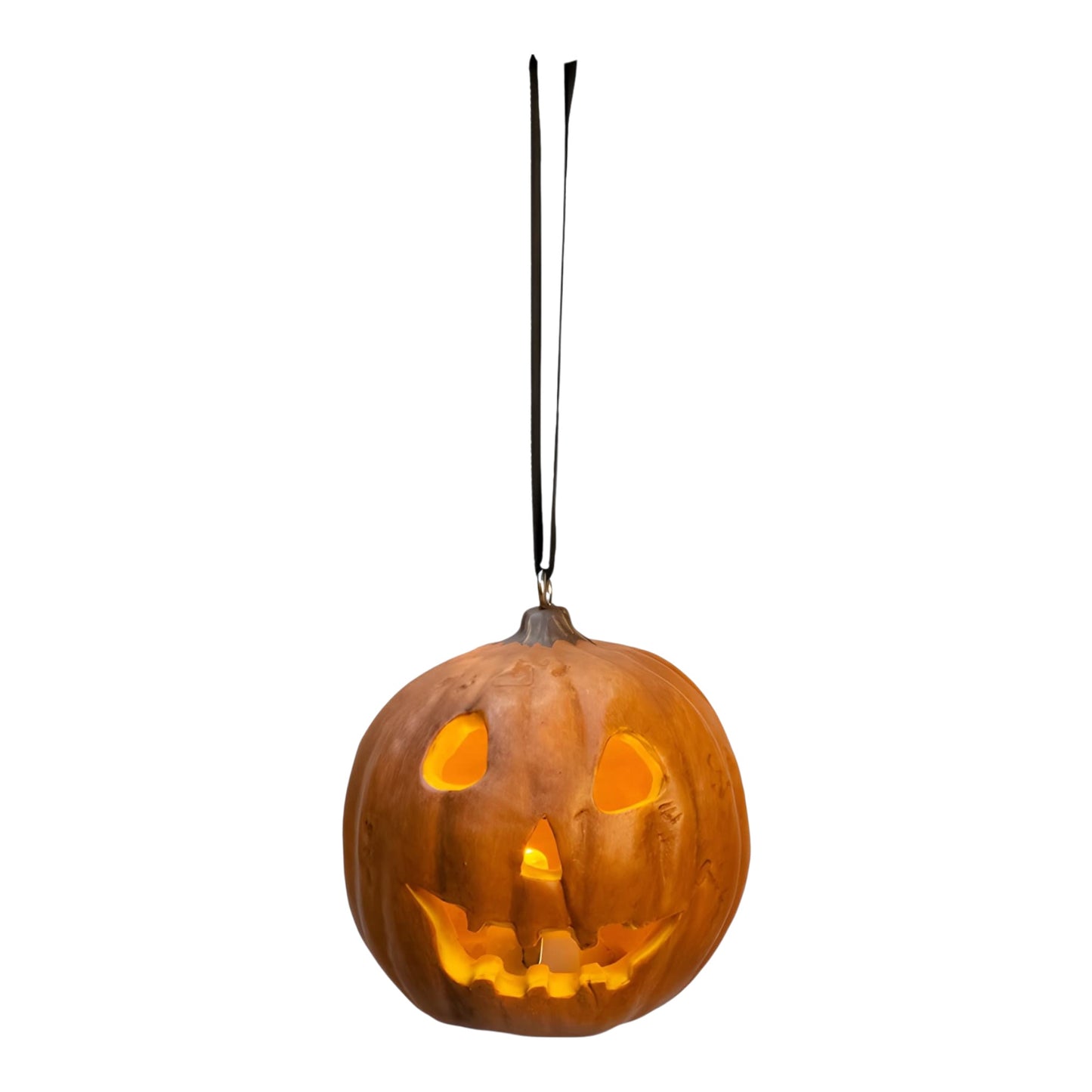 Trick or Treat Studios - Halloween , light up Pumpkin . Ornament