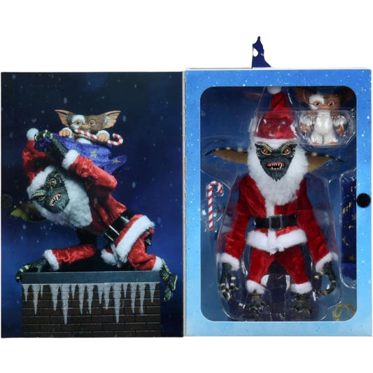 NECA - Gremlins , Santa stripe and Gizmo 7” scale figure