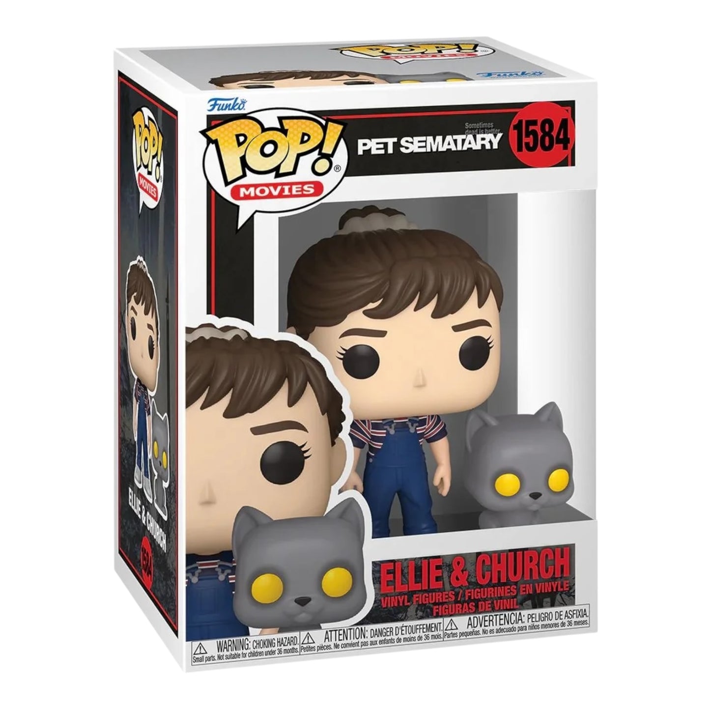 Funko Pop ! Movies 1584 Ellie with Church