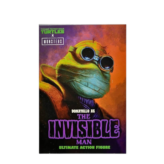 NECA - TMNT X Universal monsters , Donatello as the invisible man