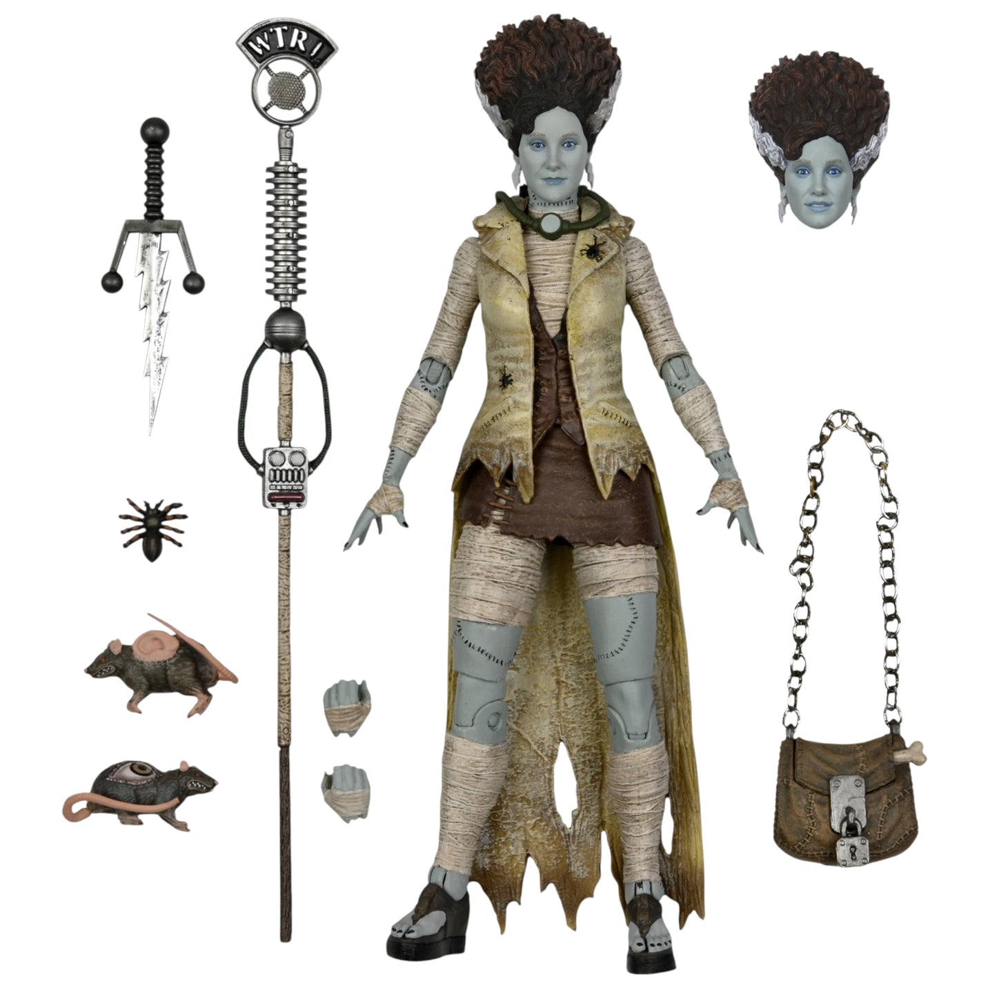 NECA - TMNT x Universal Monsters , April as bride of Frankenstein