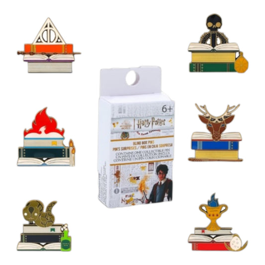 Loungefly Harry Potter Book Stack Blind Box Pin