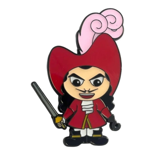Loungefly Disney Captain Hook Enamel Pin