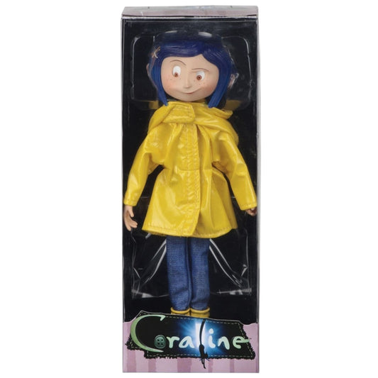 NECA - Coraline , bendy fashion doll in raincoat