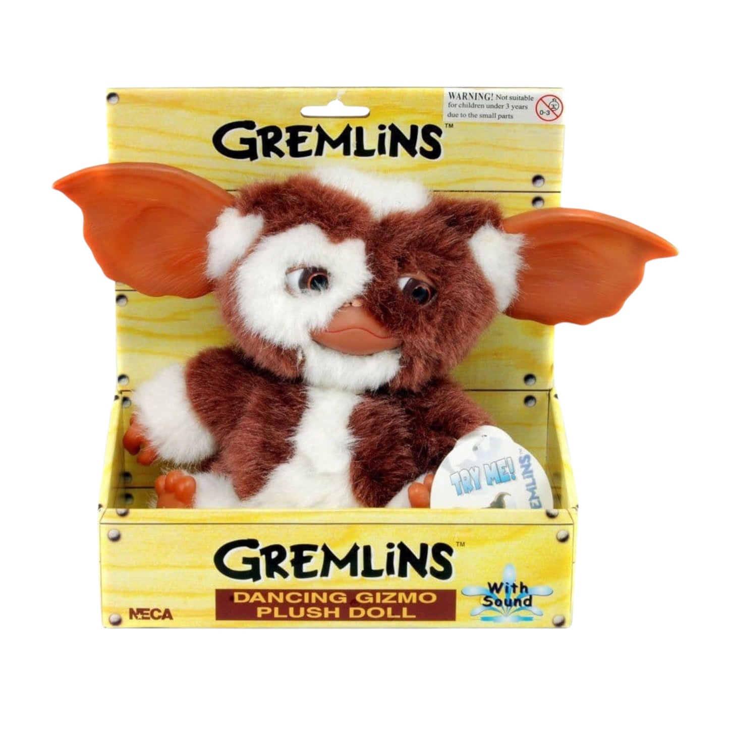 NECA - Gremlins , Gizmo Dancing Plush With Sound