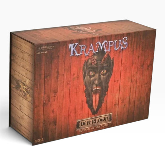 NECA - Krampus Der Klown , Deluxe 10” tall ,7” Scale Action Figure