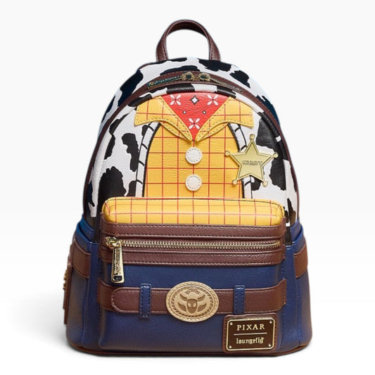 Loungefly Pixar Toy Story Woody Cosplay Mini Backpack