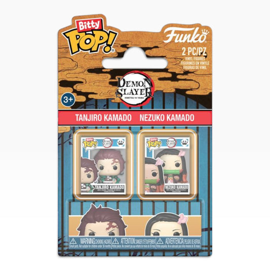 Funko Bitty Pop ! 2 pack - Demon Slayer : Tanijiro & Nezuko