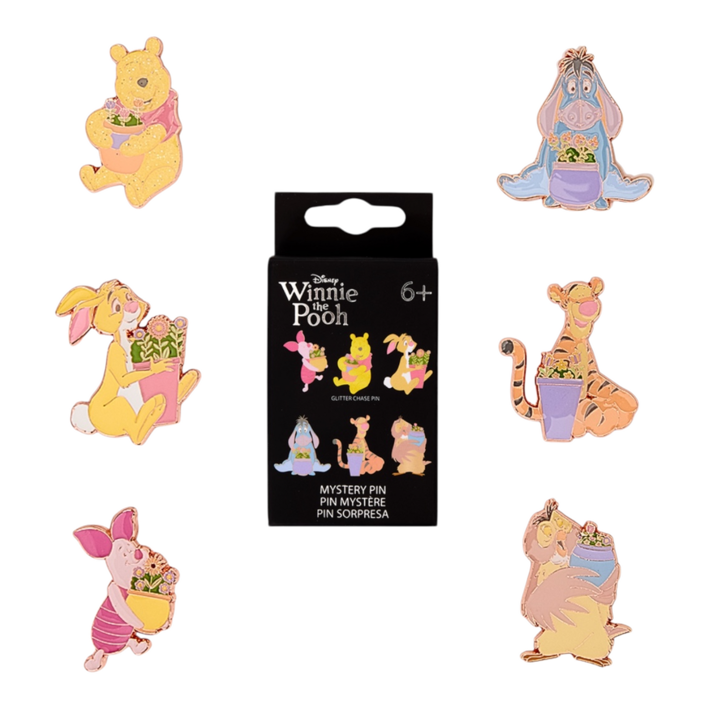 Loungefly Disney Winnie The Pooh Flowers Pots Mystery Pins