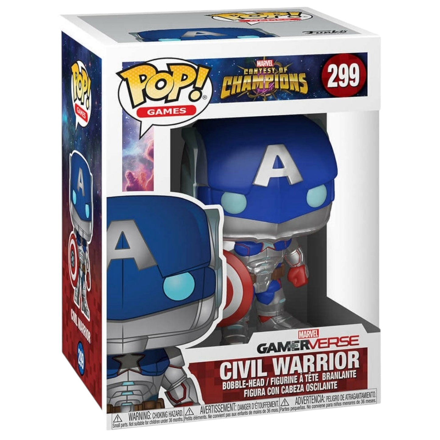 Funko Pop ! Marvel 299 Civil warrior