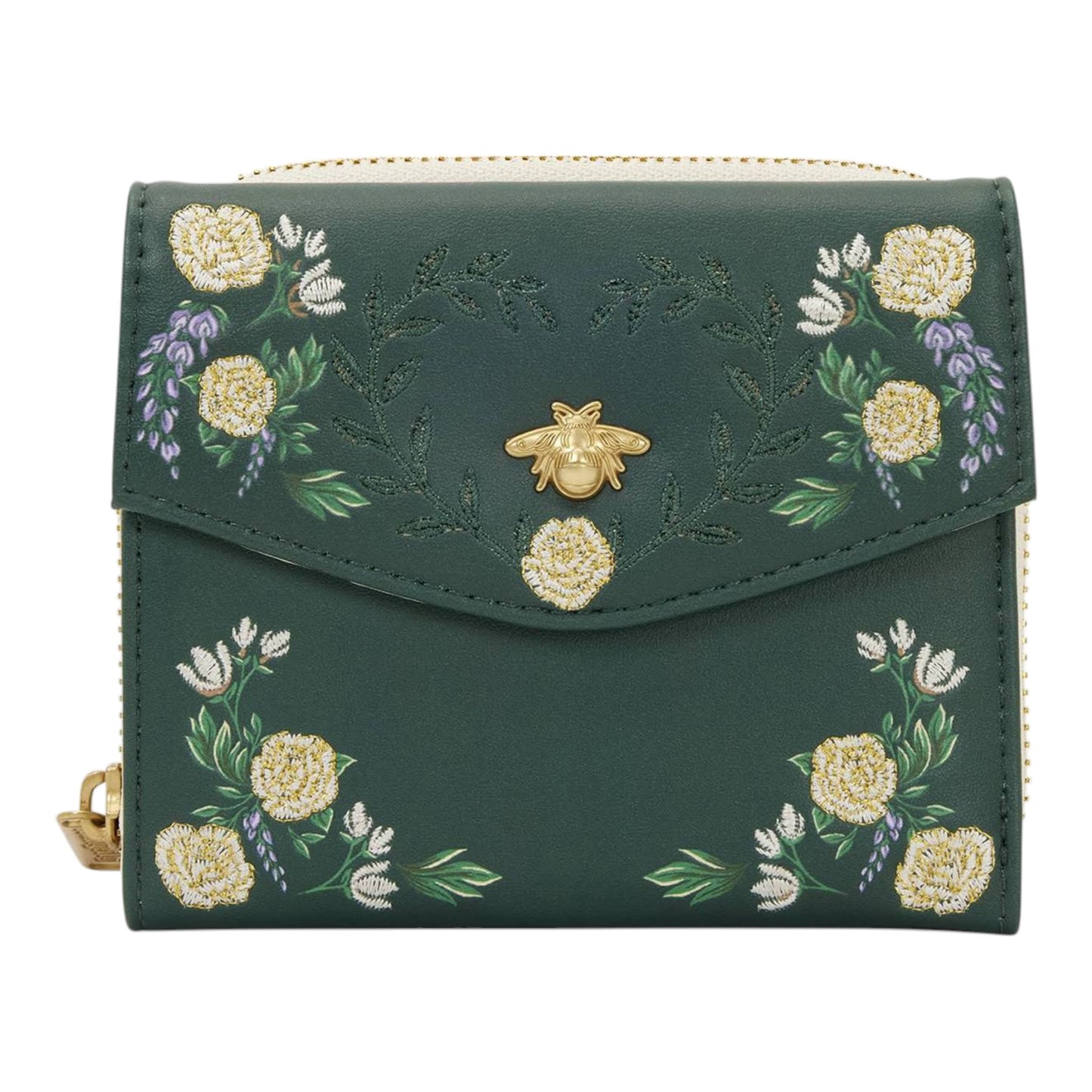 Loungefly Netflix Bridgerton Floral Zip Around Wallet