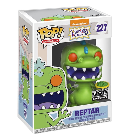 Funko Pop Animation 227 Reptar with cereal FYE Exclusive