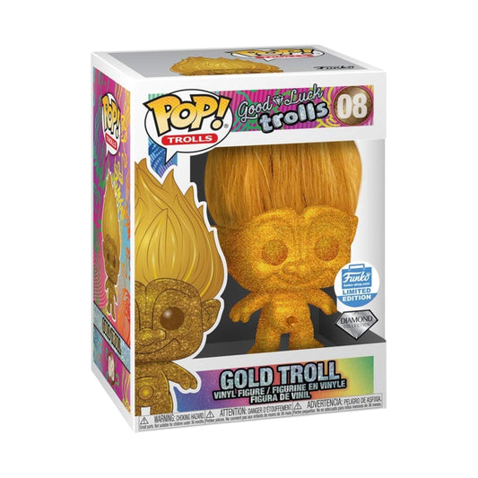Funko Pop ! Trolls 08 Gold troll