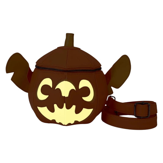 Loungefly Disney Stitch Figural Pumpkin Crossbody