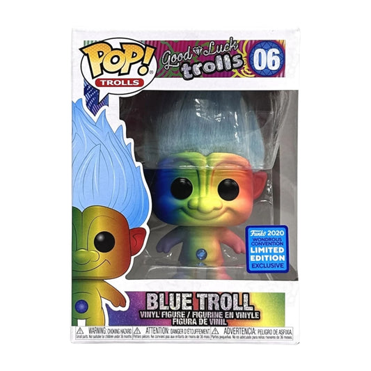 Funko Pop ! Trolls 06 Blue Troll