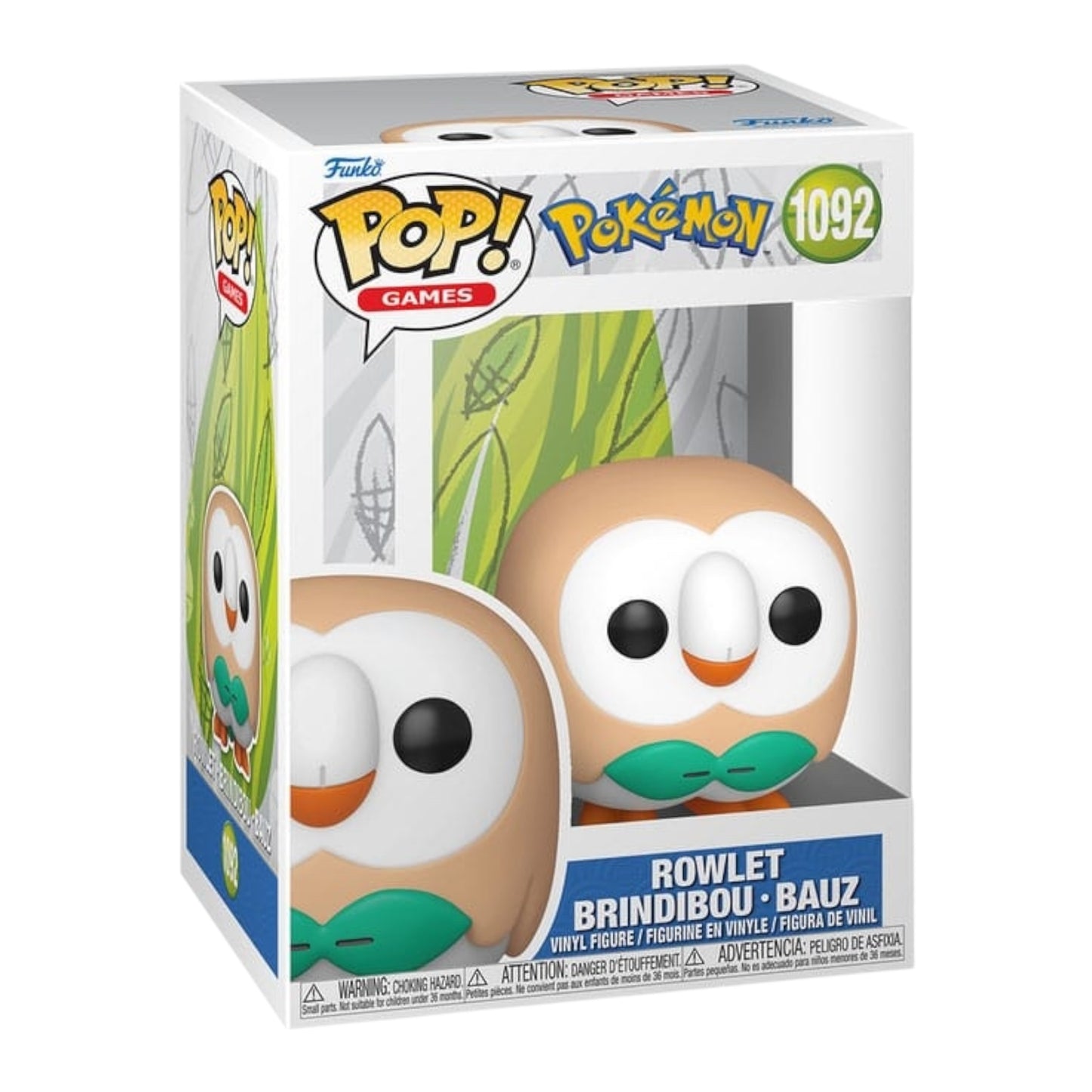 Funko Pop ! Games 1092 Rowlet
