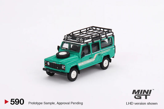 MiniGT #590 Land Rover Defender 110 1965 Country Station Wagon