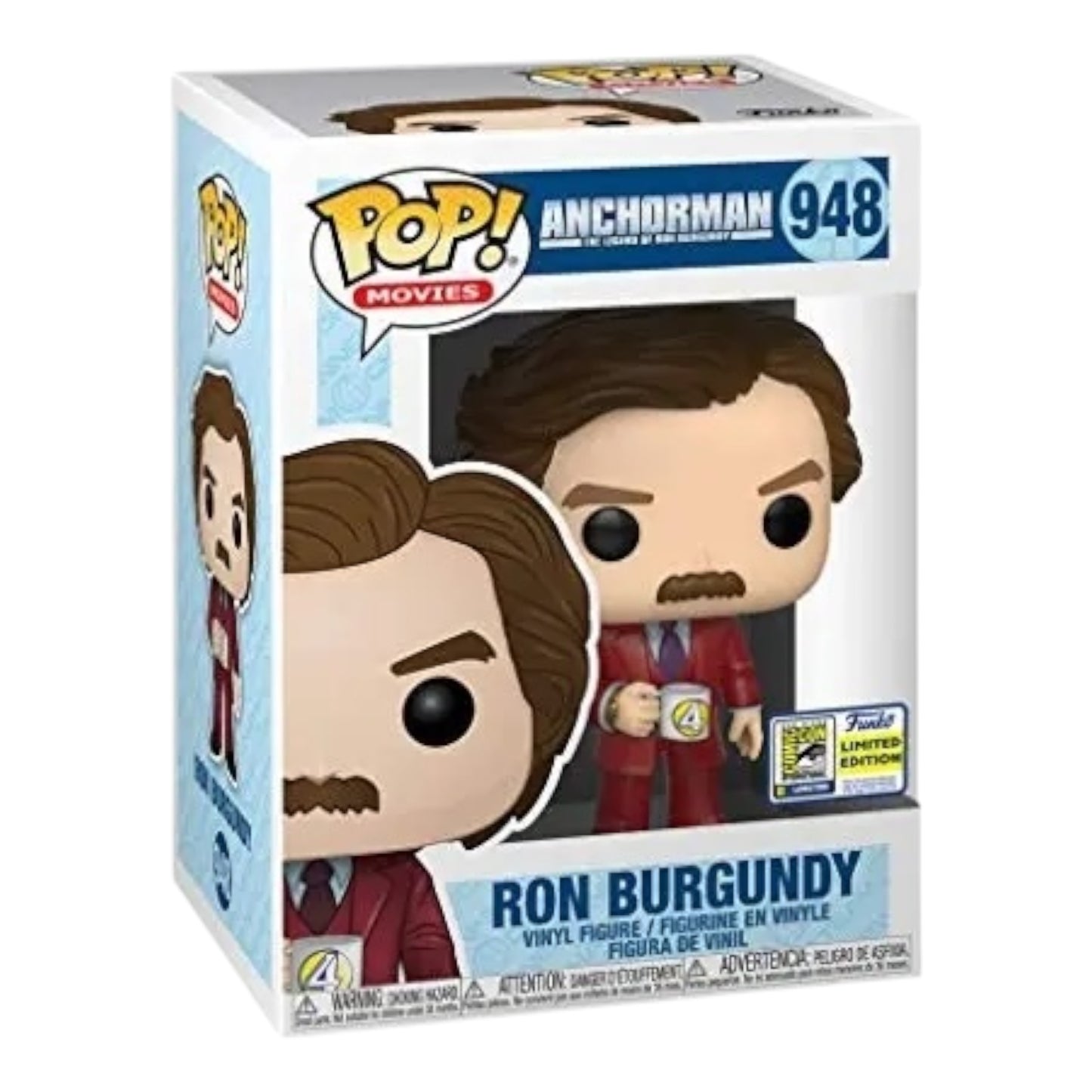 Funko Pop ! Movies 948 Ron Burgundy