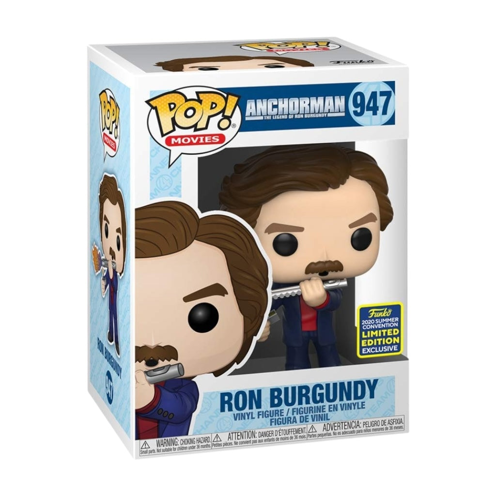 Funko Pop ! Movies 947 Ron Burgundy with flute