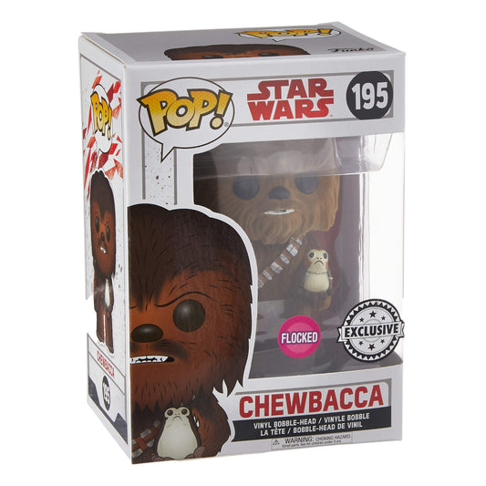 Funko Pop ! Star Wars 195 Chewbacca holding porg
