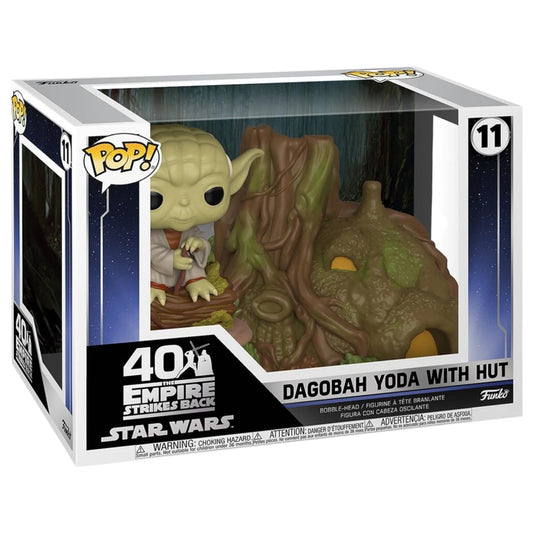 Funko Pop ! Star Wars 11 Dagobah Yoda with hut