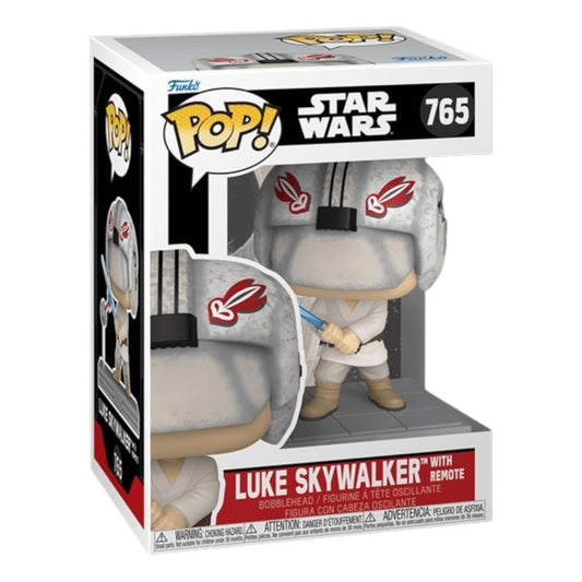 Funko Pop ! Star Wars 765 Luke Skywalker with remote