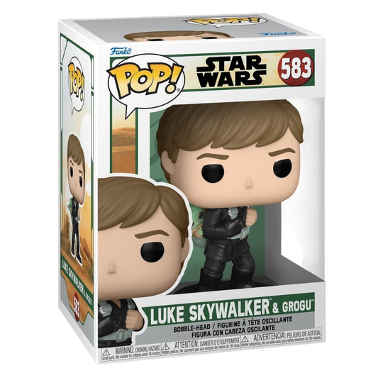 Funko Pop ! Star Wars 583 Luke with Grogu