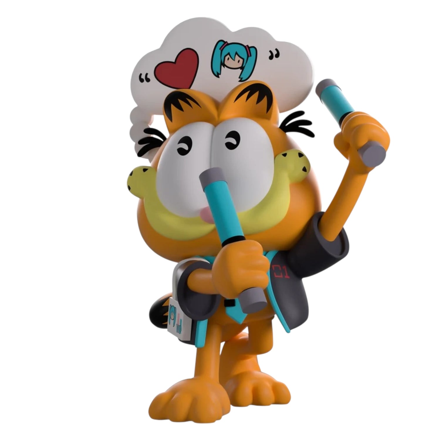 Youtooz - Garfield: Hatsune Miku Concert Garfield