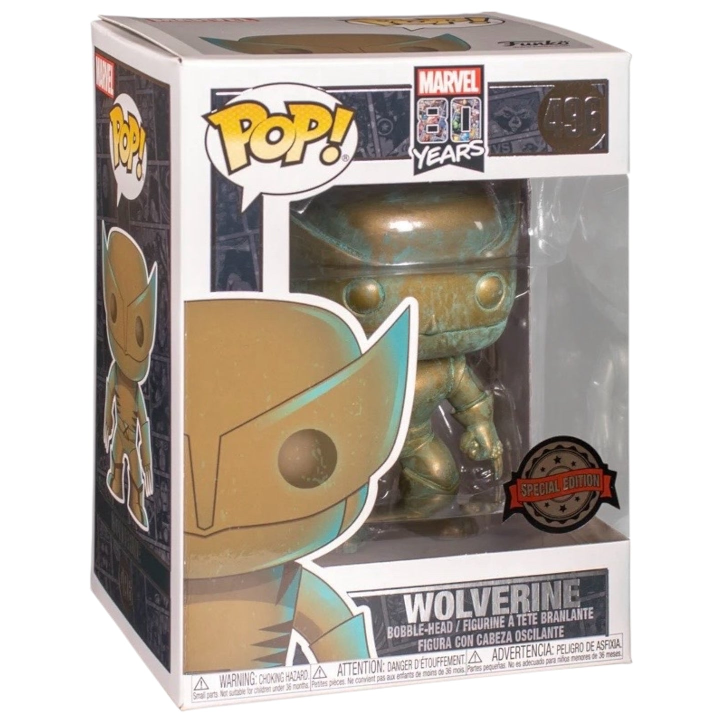 Funko Pop ! Marvel 496 Wolverine