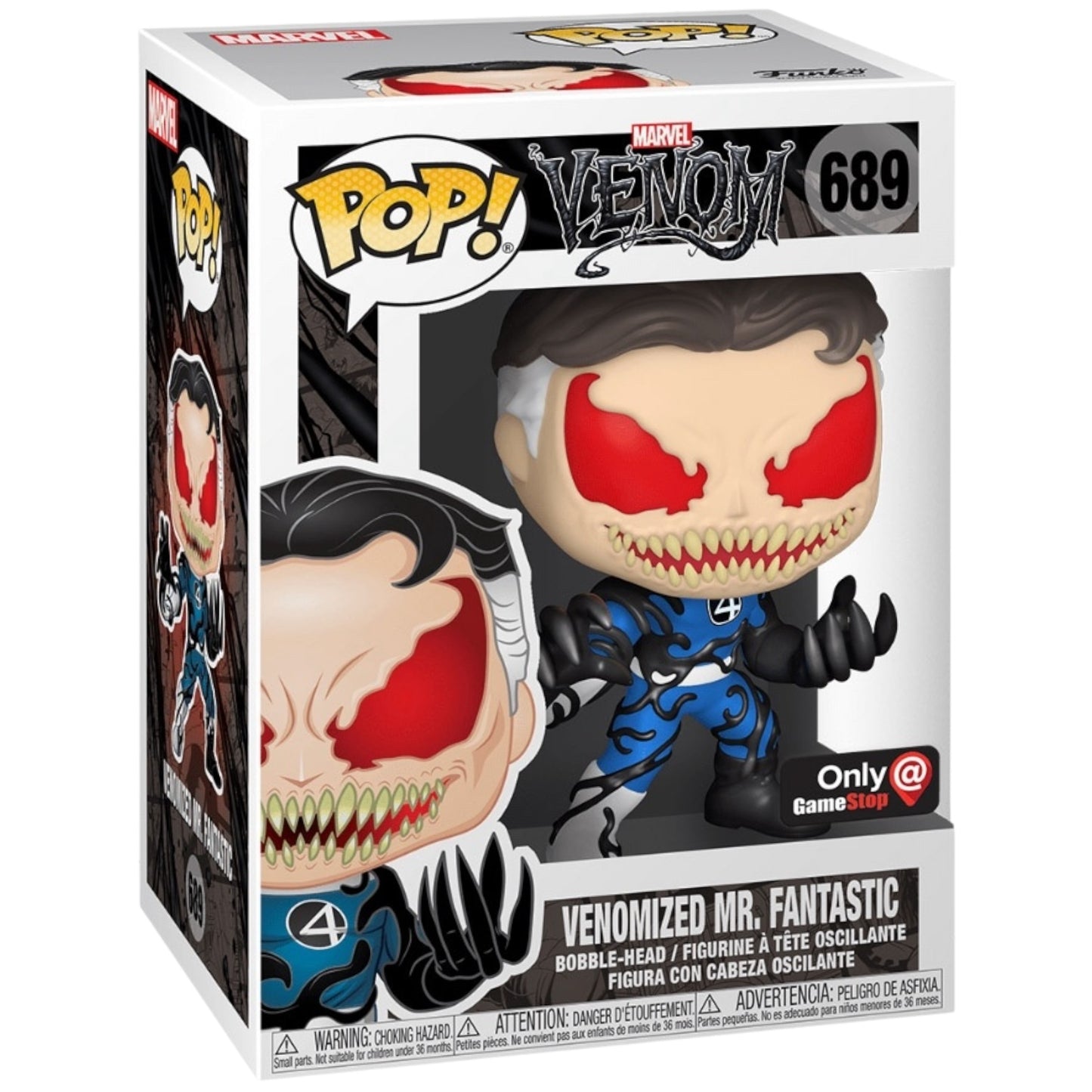 Funko Pop ! Marvel 689 Venomized Mr Fantastic