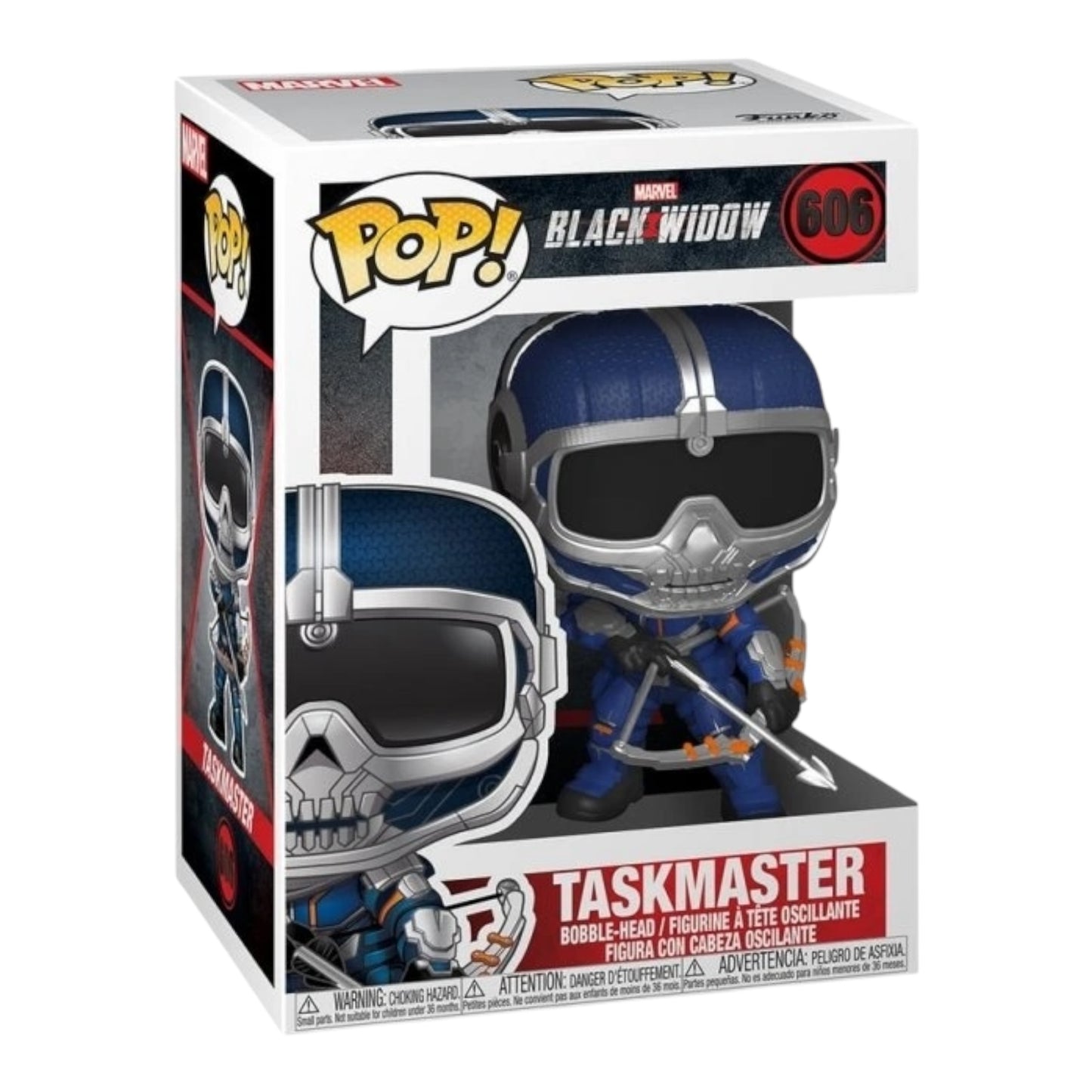 Funko Pop ! Marvel 606 Taskmaster with bow
