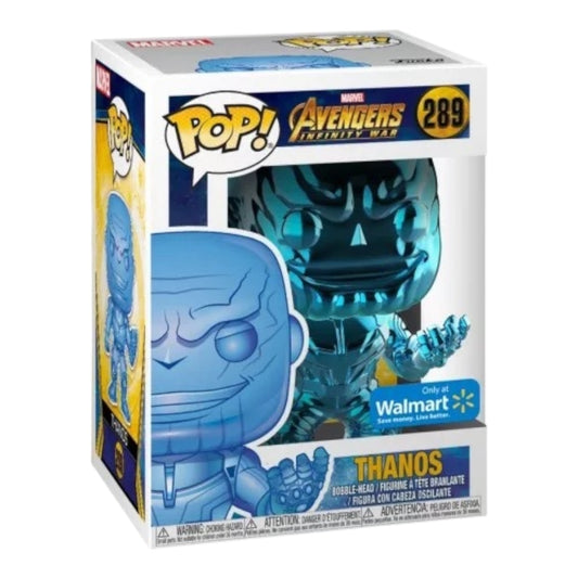 Funko Pop ! Marvel 289 Thanos (blue chrome)